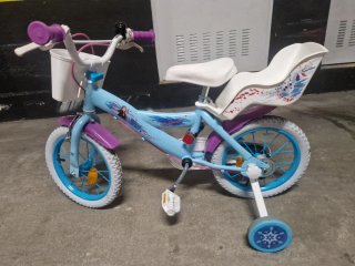 Bicicleta Frozen 14 Niña como Nueva