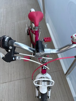 Bicicleta infantil Btwin rosa