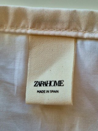 Conjunto de cama Zara Home Satén / King Size.
