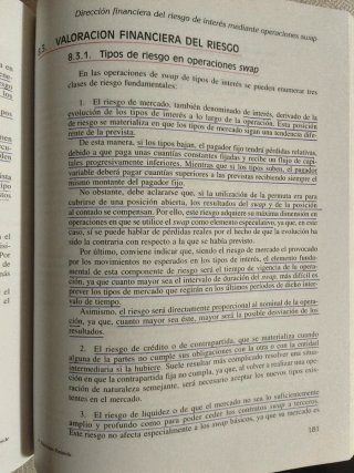 Libro Dirección financiera del riesgo de interés