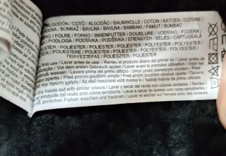 Chaqueta vaquera negra Primark con borreguito