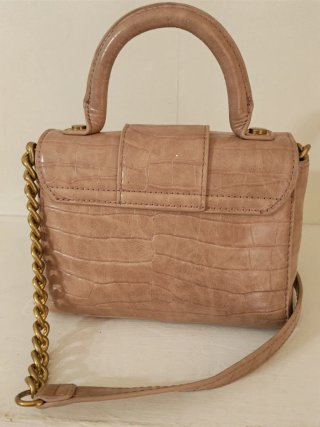 Borsetta Zara Beige con Dettagli Oro