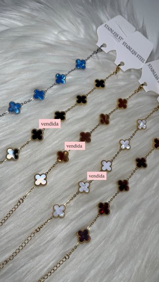 Pulseras estilo Van Cleef