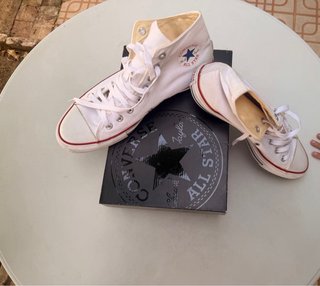 Converse Blancas Talla 43 Casi Nuevas