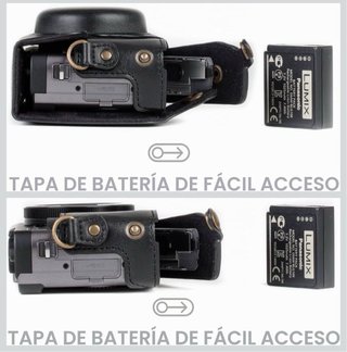 MegaGear Estuche Cuero Ever Ready Negra