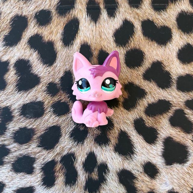 Authentic LPS #2465 | Pink Angora Cat