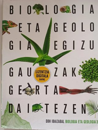 Biologia eta geologia 3, DBH Ibaizabal