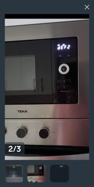 Horno integrable Teka y microondas integrable Teka