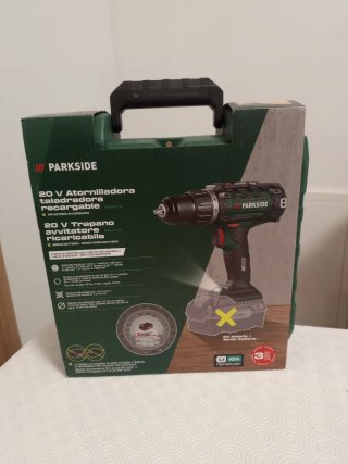 Taladro Atornillador con batería y cargador