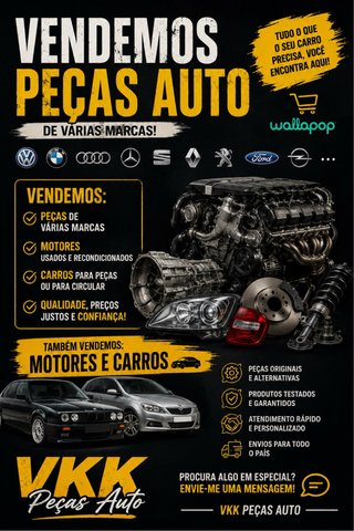 Peças Auto: Motores, Carros e Mais