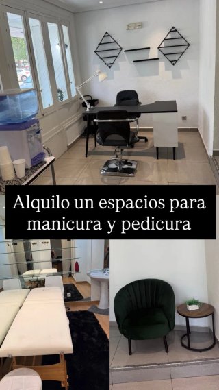 Alquilo espacio de manicura