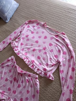 Pijama de Primark de corazones