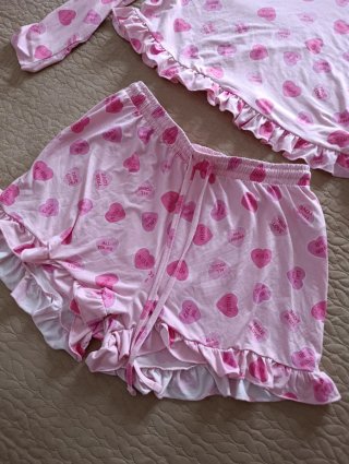 Pijama de Primark de corazones