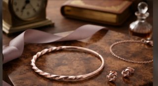 Pulsera Cobre 99,99% Diseño Retorcido