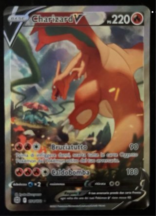Charizard V Alternative Art Carta Pokémon 220 PS