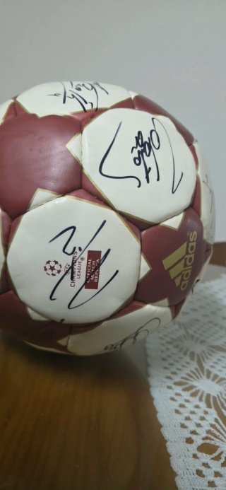Balón Firmado Originales Galácticos