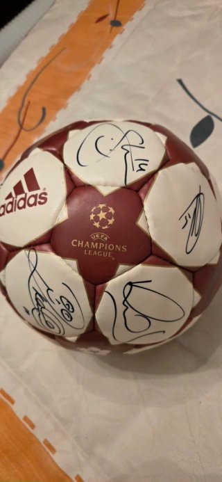 Balón Firmado Originales Galácticos