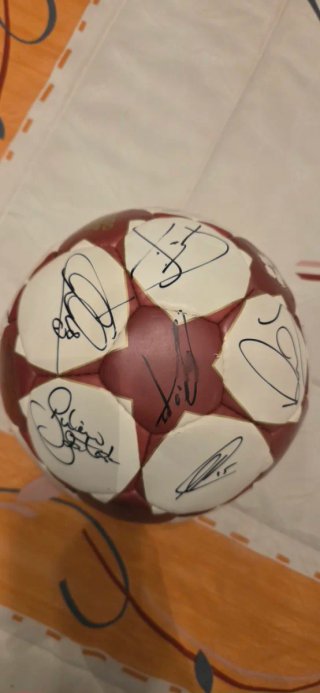 Balón Firmado Originales Galácticos