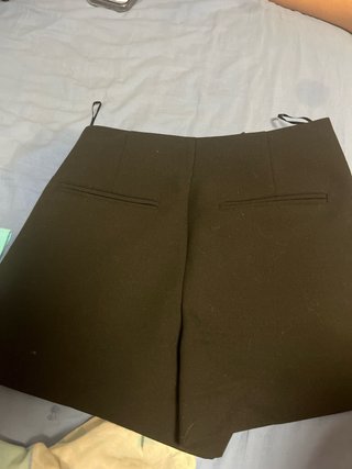 Falda pantalon negra
