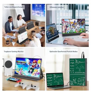 Monitor portatile 15.6 USB-C FHD 1080P HDR