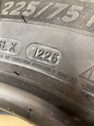 Neumático Michelin CrossClimate Camping 225/75R16C