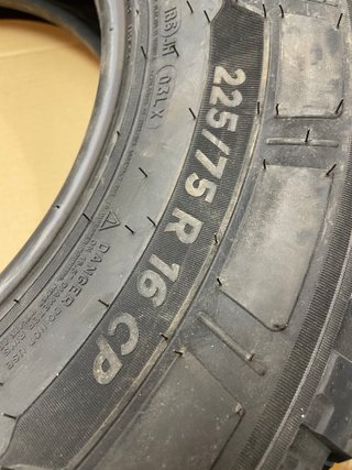Neumático Michelin CrossClimate Camping 225/75R16C
