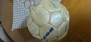 Balón Firmado Galácticos Original