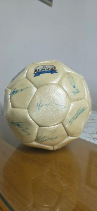 Balón Firmado Galácticos Original