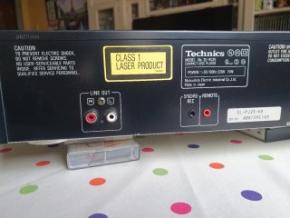 Reproductor CD Technics SL-PJ25