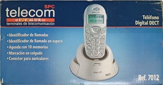 Teléfono Digital DECT SPC Telecom gris plata