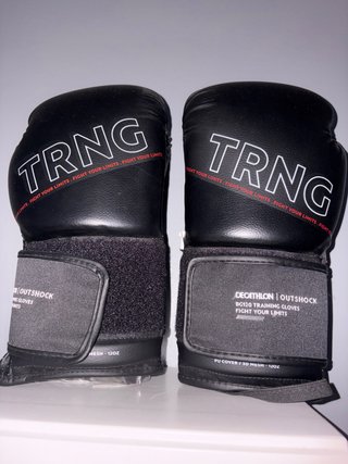 Guantes de boxeo TRNG (Decathlon)