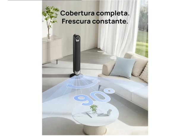 Ventilatore Torre Dreo 28dB con Telecomando