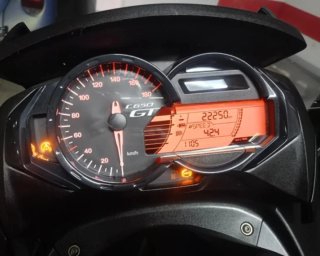 Maxi Scooter BMW Negra y Plateada