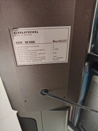Amplificador Grundig V 1000 Plata