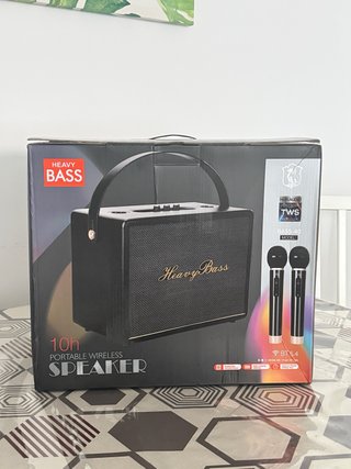 Altavoz Heavy Bass -40 Portátil Inalámbrico