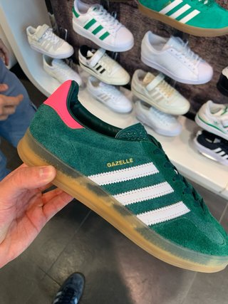Adidas Gazelle Verde y Rosa