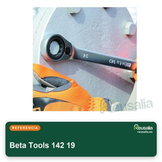 Beta 142 19 llaves combinadas carraca reversible