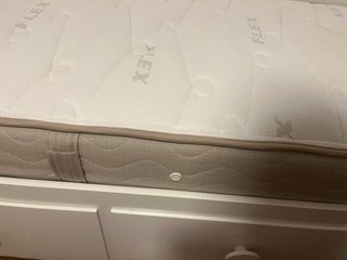 Cama Diván Ikea Hemnes Blanca con colchon flex