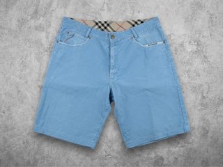 Pantalones cortos Burberry azules Vintage Talla S