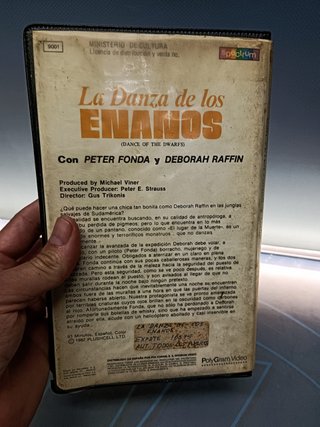 cinta VHS, video, LA DANZA DE LOS ENANOS - SERIE B , años 80, GUS TRIKONIS, CON MONSTRUOS