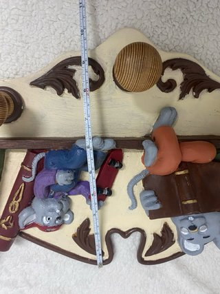 Decoración infantil pared vintage ratones
