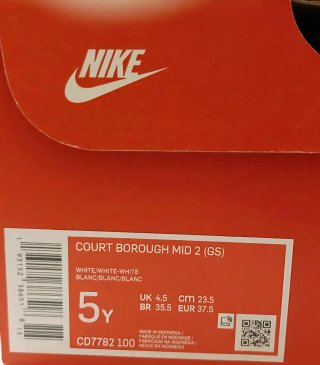 Zapatillas Nike Botín Blancas