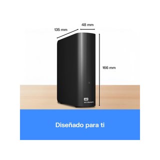 WD Elements 26TB Negro disco duro externo USB 3.1