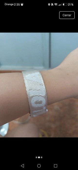 Pulsera Bimba y Lola Blanca
