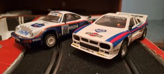 Scalextric C2 Rally + Extras
