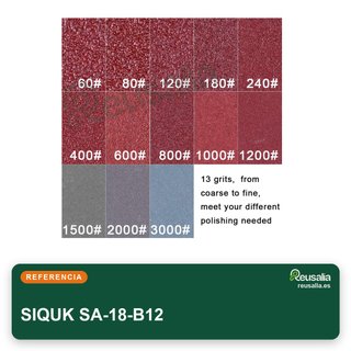 SIQUK 130 discos lijado abrasivo 50mm