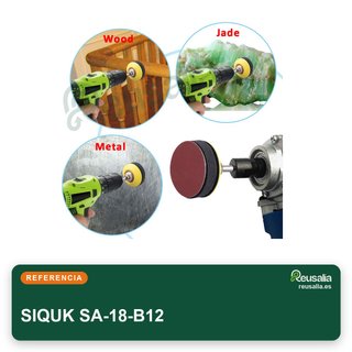 SIQUK 130 discos lijado abrasivo 50mm