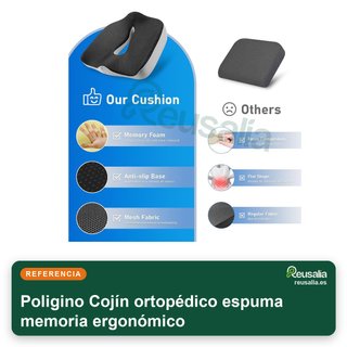 Cojín ortopédico espuma memoria ergonómico