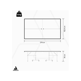 JOOLA Inside 13 mesa ping pong plegable