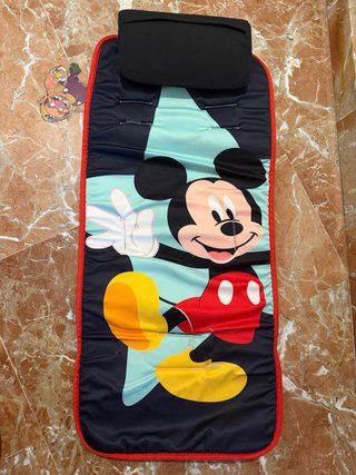 Base acolchada para carrito Mickey Mouse